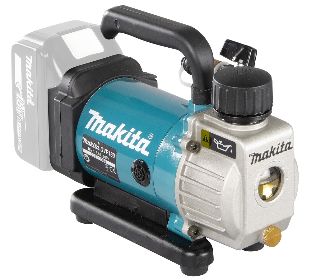 Аккумуляторный вакуумный насос Makita DVP180Z, без аккумулятора и зарядного устройства