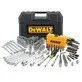 DeWalt rokas instrumentu komplekts 1/4" un 3/8" 142 daļas