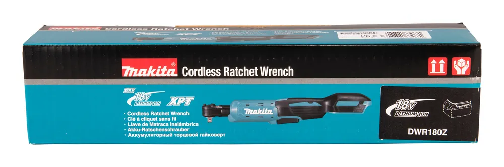 Аккумуляторный гаечный ключ Makita DWR180Z, без аккумулятора и зарядного устройства