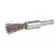 Makita steel brushes 0.3 mm stainless steel wire with 1/4" hex shank