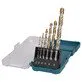 Makita HSS-G metal drill bit set 2-8 mm, 6-piece