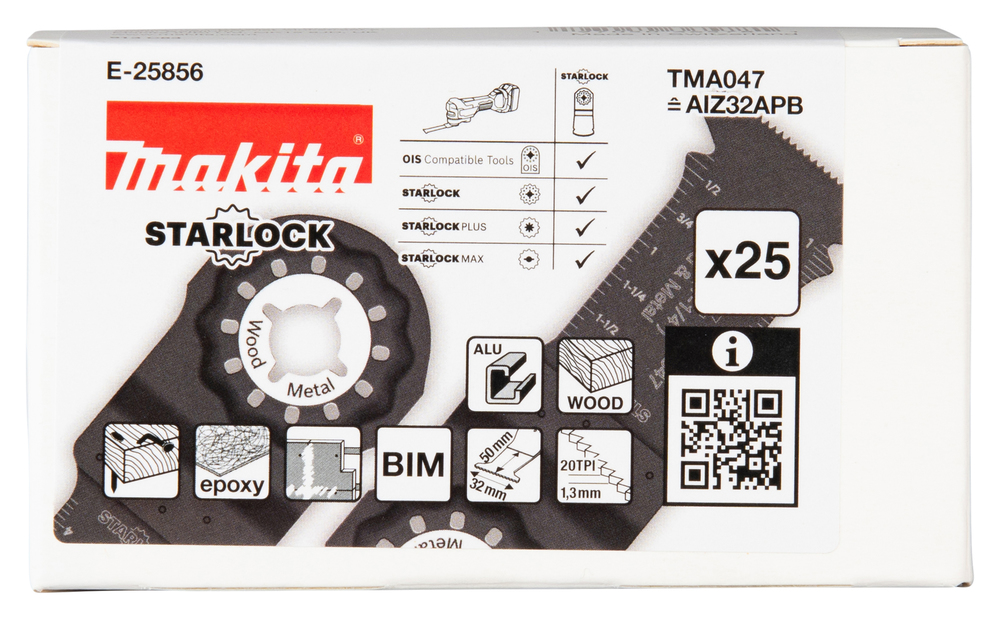 Makita plunge saw blade 32 mm BiM TMA047 25 pcs