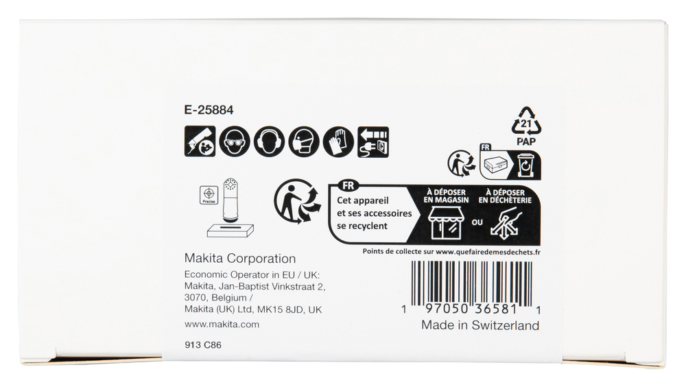 Makita plunge saw blade 52 mm BiM MAM002 25 pcs