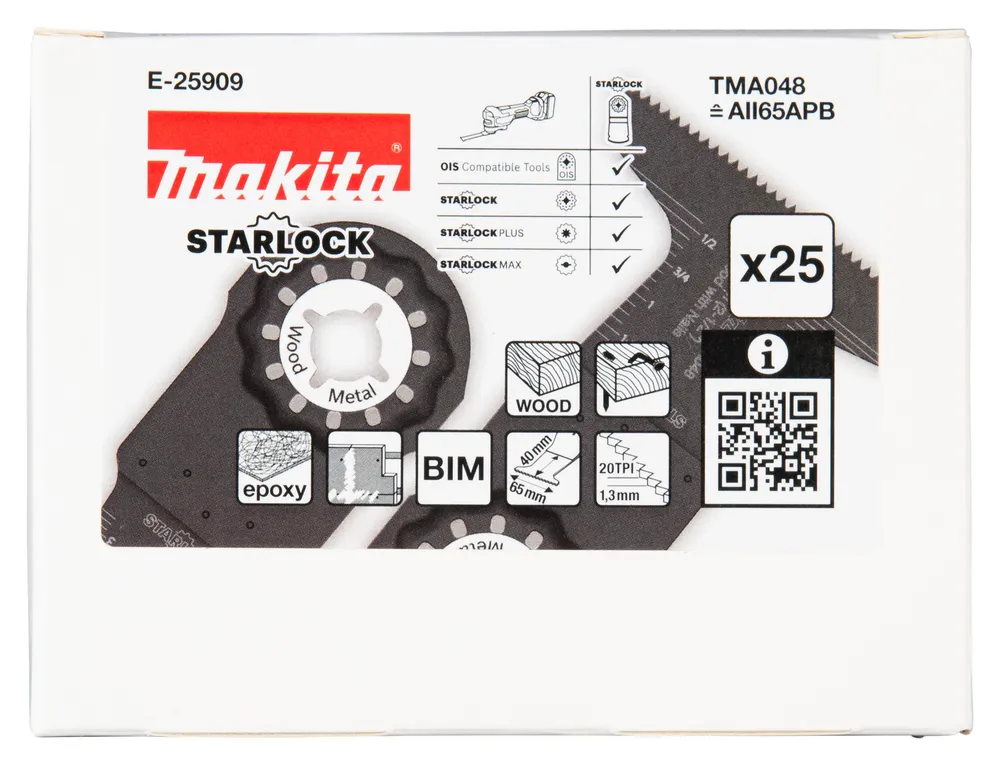 Makita plunge saw blade 65 mm BiM TMA048 25 pcs