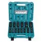 Makita IMPACT BLACK 1/2" socket set 81.5 mm 14-piece