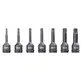 Makita IMPACT BLACK 1/2" impact socket set TX30-TX70, 7-piece