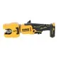 Pildil on näha DeWalt akutoitel vasktorulõikur DCE154N, mis on kollakas-musta värvi tööriist.