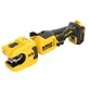 Pildil on näha DeWalt akutoitel vasktorulõikur DCE154N, mis on kollane ja must tööriist, millel on eemaldatav aku.
