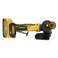 DeWalt akumuliatorinis kampinis šlifuoklis DCG404S2T
