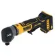Pildil on näha DeWalt akuotslihvija DCG421N, mis on must-kollane elektriline tööriist.