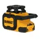 Pildil on näha kollane ja must DeWalt pöördlaser mudelit DCLE05211R.