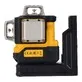 Pildil on näha DeWalt ristlaser DCLE14361GB, mis on kinnitatud magnetilise seinakinnituse külge.
