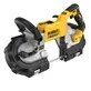 Pildil on näha DeWalt 18V XR akutoitel lintsaag DCS374N, mida müüakse ilma aku ja laadijata.