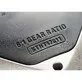 Pildil on näha detail Stanley märkenööri FATMAX 30 m korpusel olevat teksti, kus on kirjas "6:1 GEAR RATIO" ja...