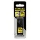Pildil on Stanley FatMax trapets noatera CARBIDE 62 mm, mis on pakendis 10 tükki.