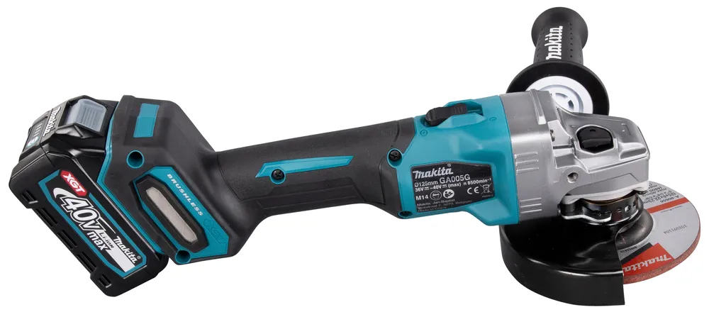 Makita cordless angle grinder GA005GM201