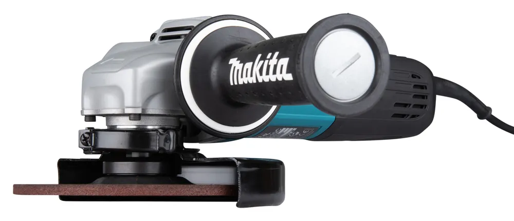 Pildil on Makita nurklihvija GA6040CF01, millel on kinnitatud lihvketas.