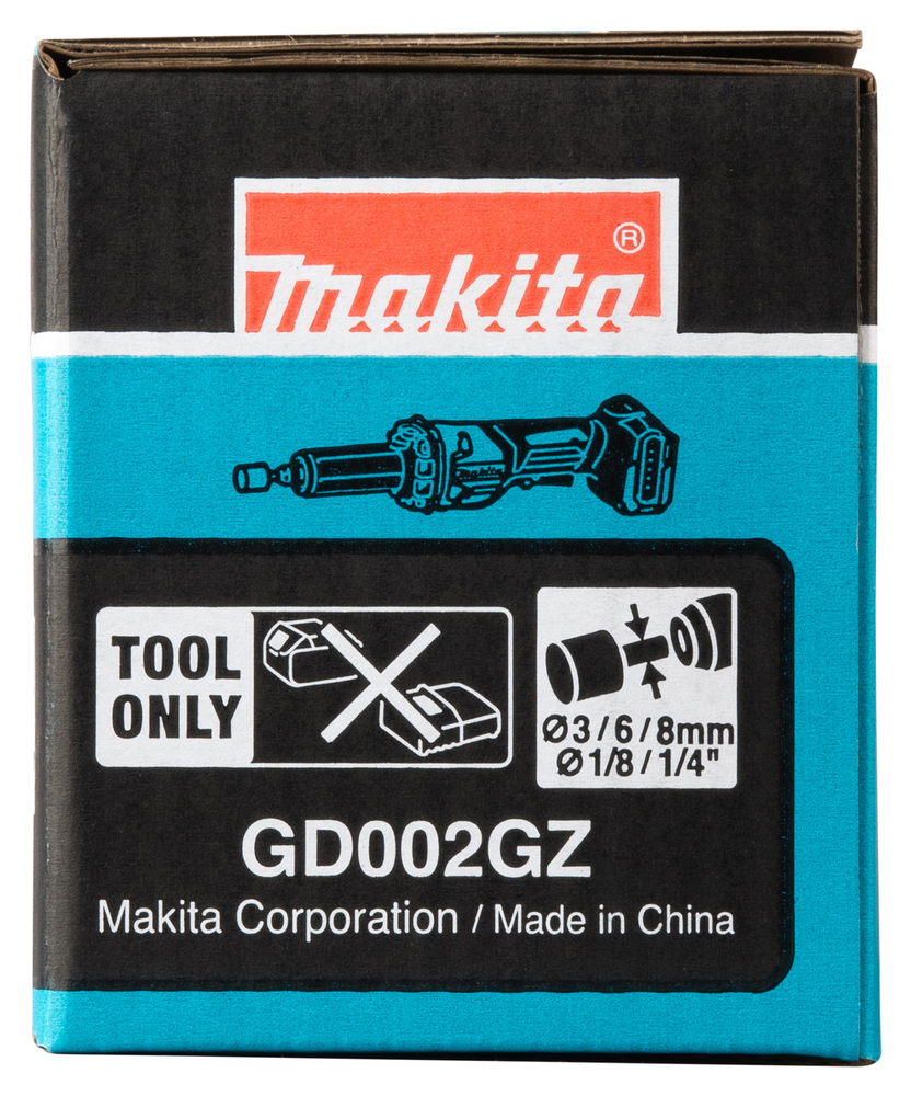 Makita battery straight grinder GD002GZ, XGT, without battery and charger