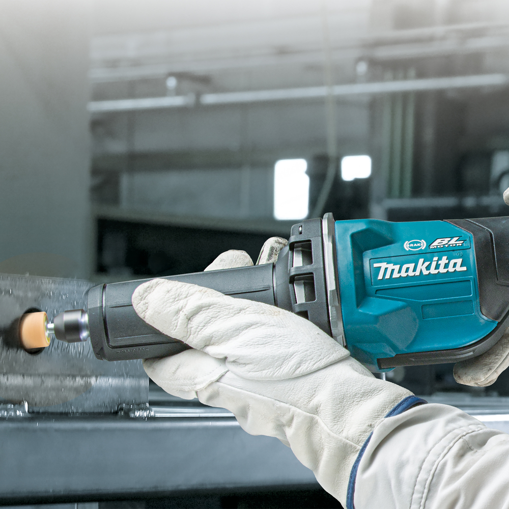 Makita battery straight grinder GD002GZ, XGT, without battery and charger