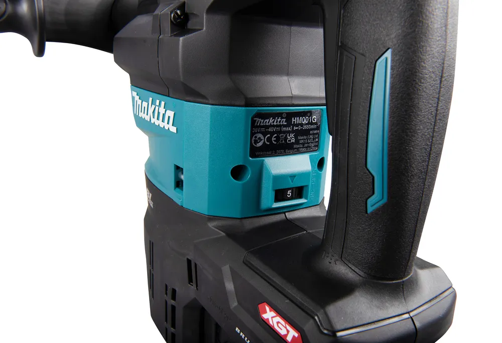 Makita cordless demolition hammer HM001GZ02, without battery and charger