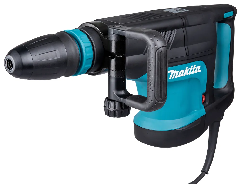 Pildil on sinimust Makita piikvasar, mida saab kasutada ehitus- ja lammutustöödel.