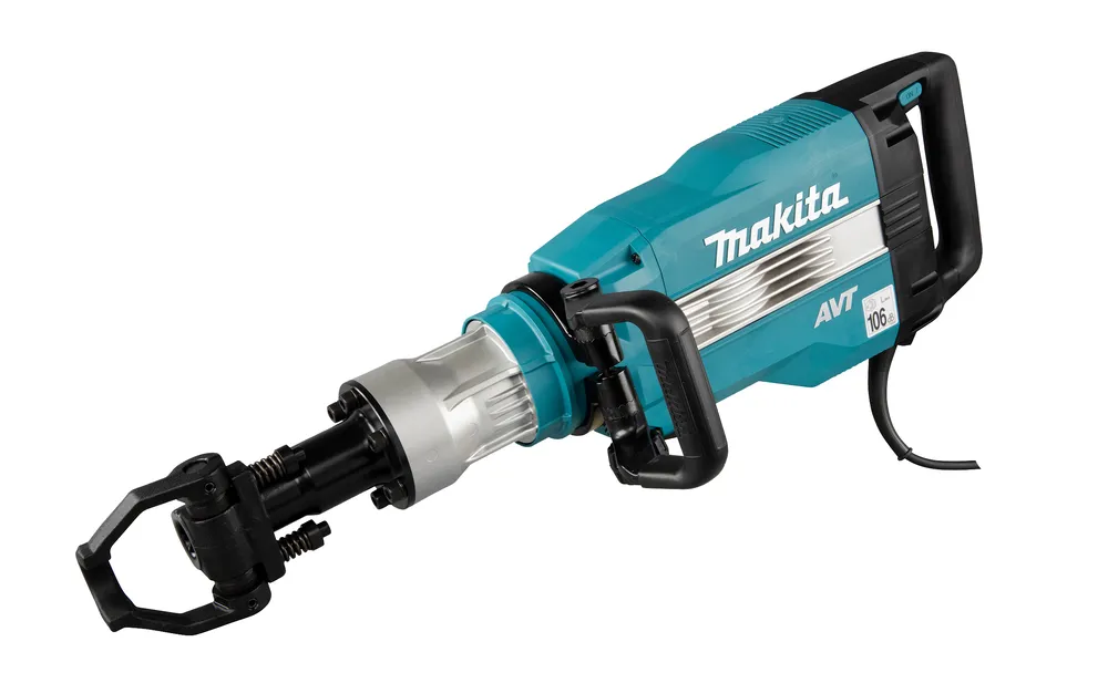 Pildil on Makita HM1512 piikvasar, millel on sinine ja must korpus ning metallist otsik.