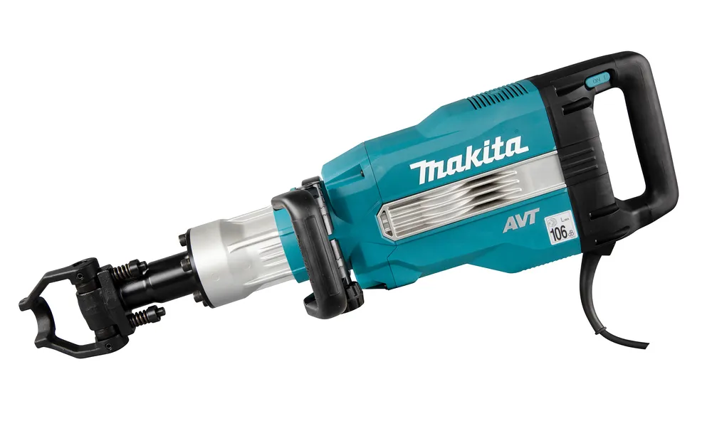 Pildil on näha Makita piikvasar HM1512, millel on sinist ja halli värvi korpus ning must käepide.
