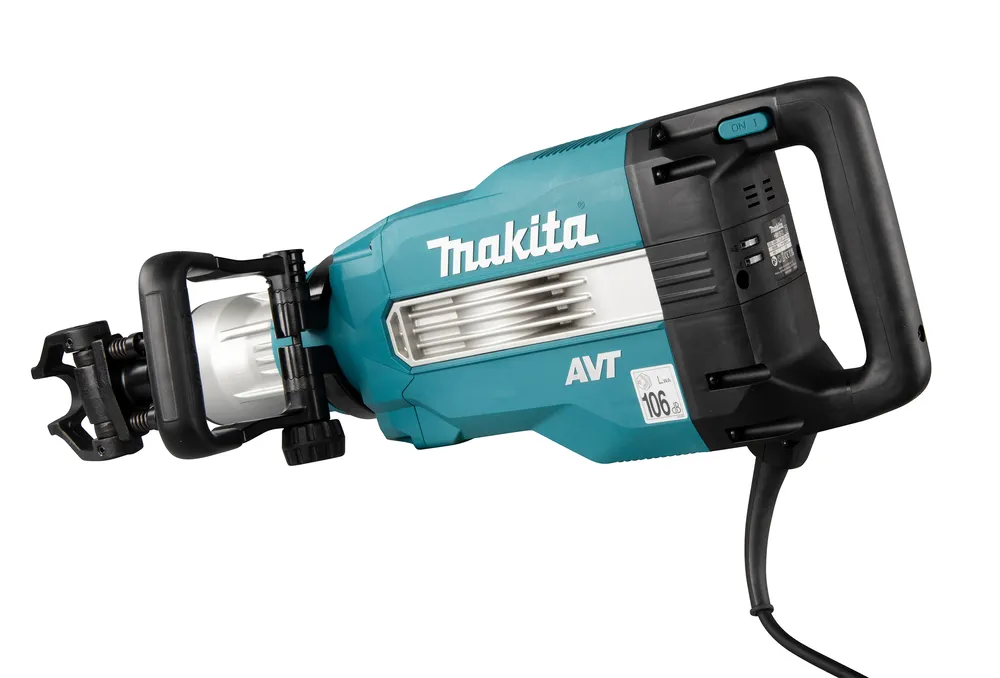 Pildil on näha Makita piikvasar HM1512, mis on turvakäepideme ja juhtme küljes.