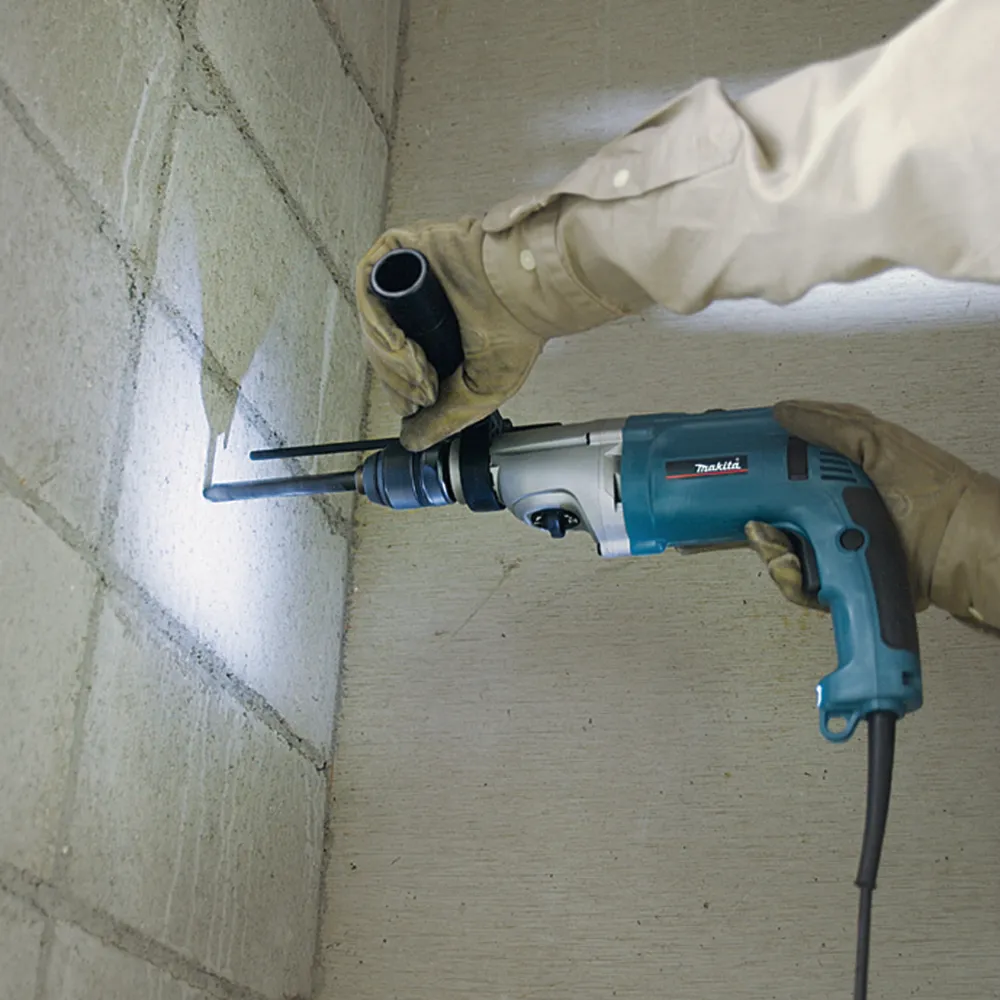 Pildil on Makita lööktrell HP2071FJ, mida kasutatakse seina puurimiseks.