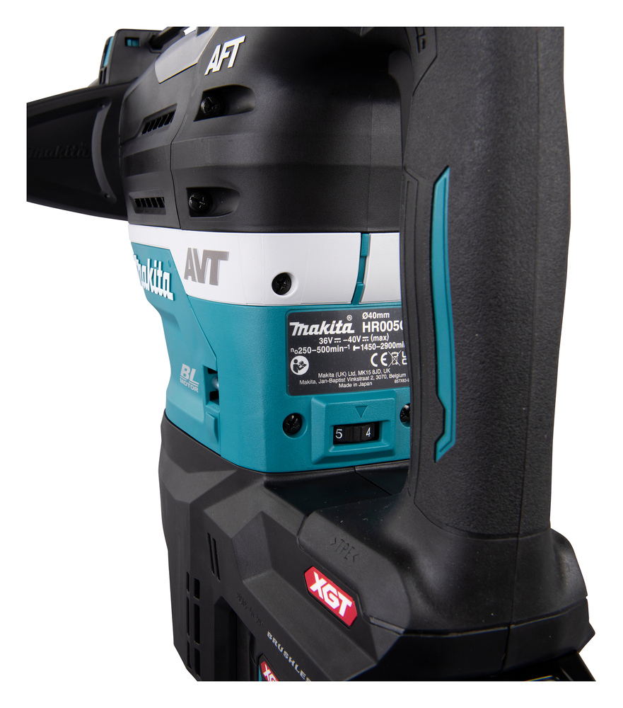 Makita аккумуляторный перфоратор HR005GZ01, без аккумулятора и зарядного устройства