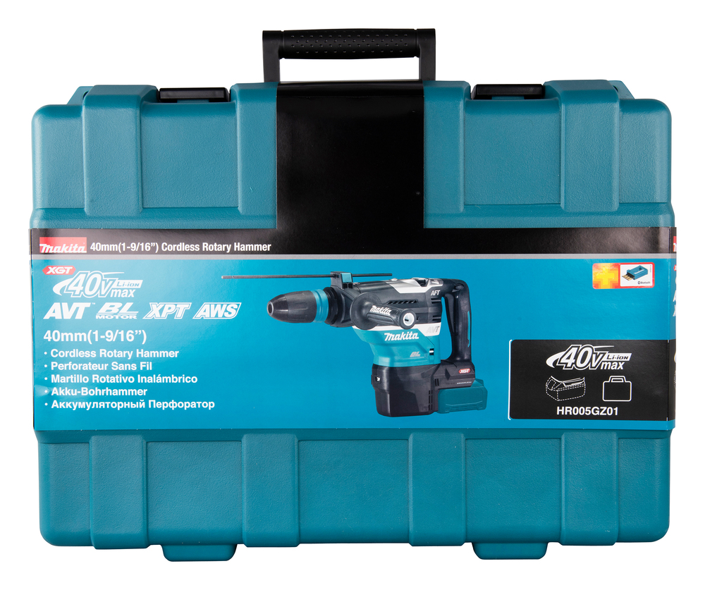 Makita аккумуляторный перфоратор HR005GZ01, без аккумулятора и зарядного устройства