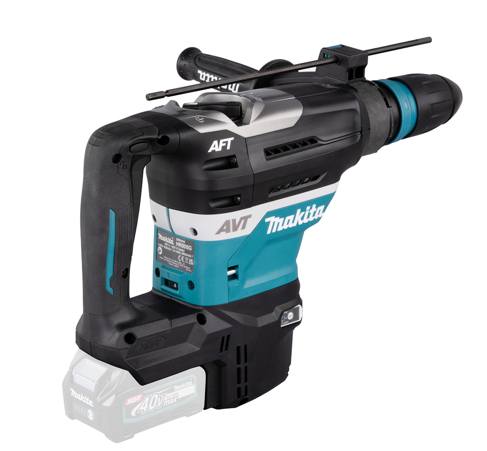 Makita аккумуляторный перфоратор HR005GZ01, без аккумулятора и зарядного устройства