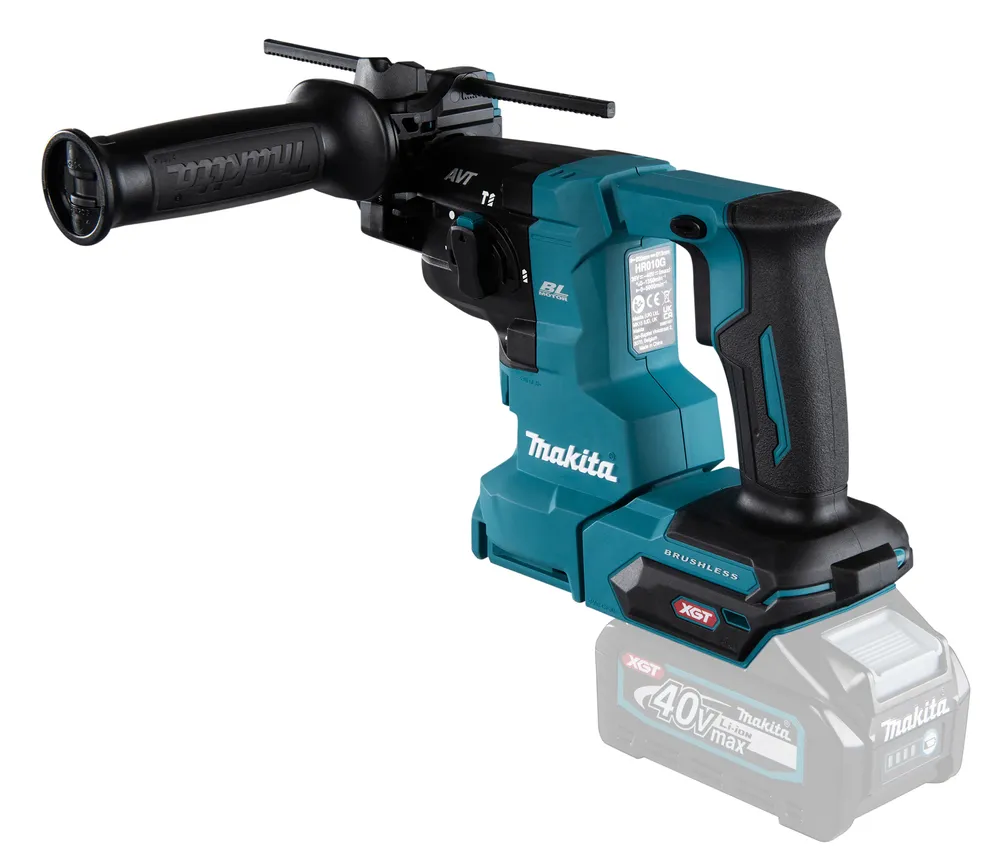 Makita аккумуляторный перфоратор HR010GZ, без аккумулятора и зарядного устройства