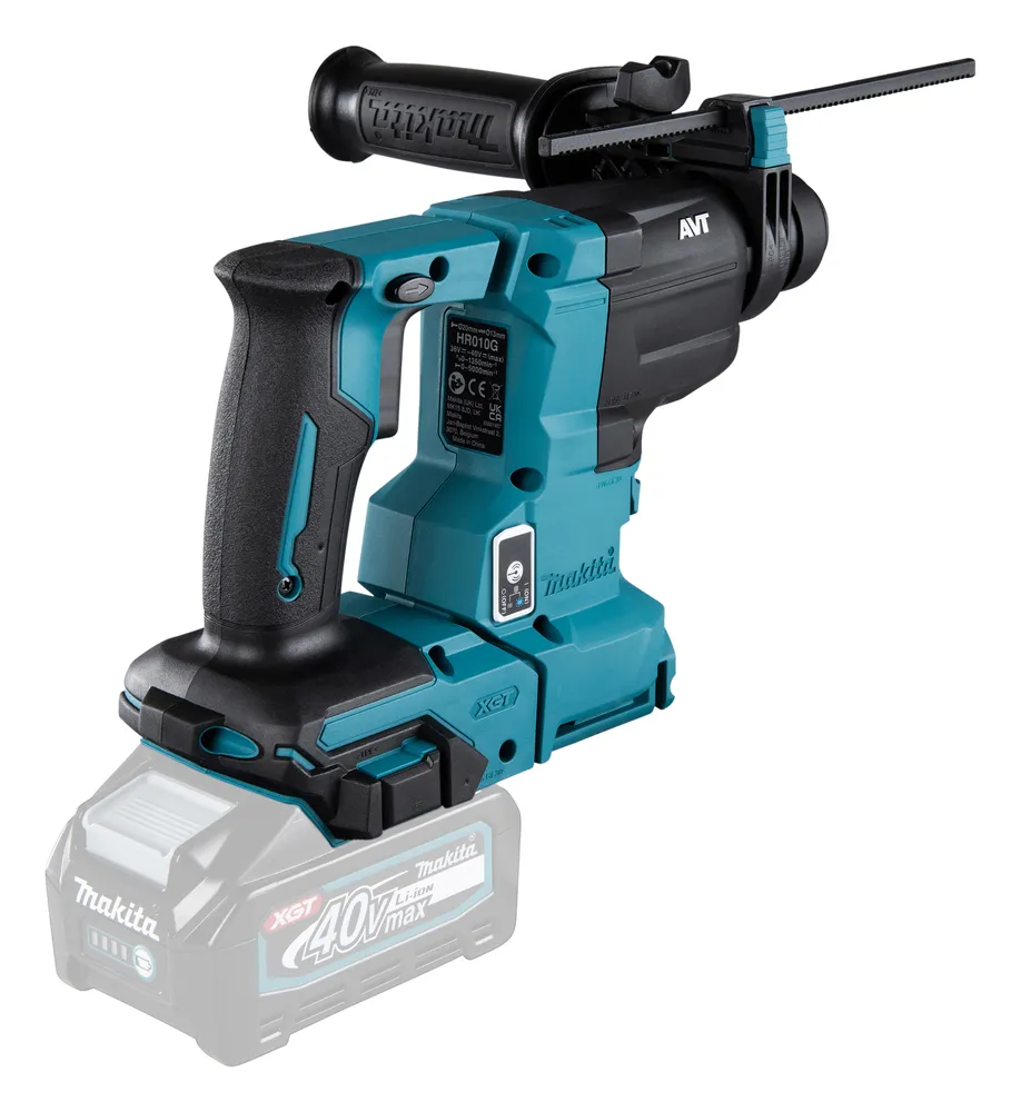 Makita аккумуляторный перфоратор HR010GZ, без аккумулятора и зарядного устройства