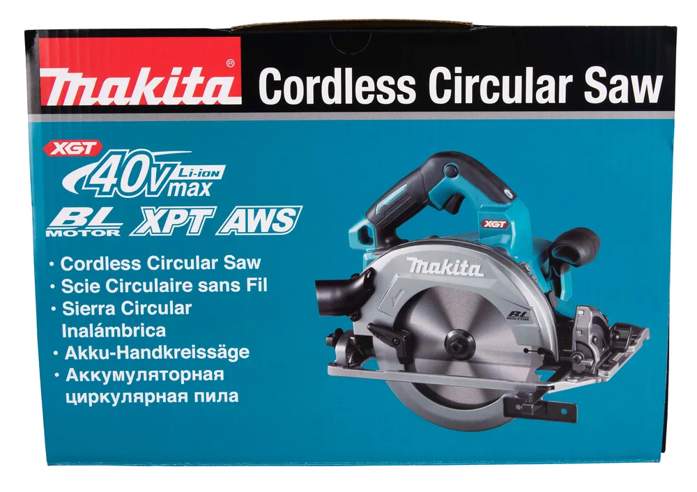 Аккумуляторная дисковая пила Makita HS004GZ, без аккумулятора и зарядного устройства