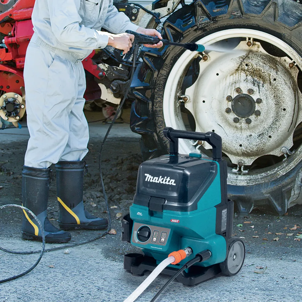 Аккумуляторный аппарат высокого давления Makita HW001GZ XGT, без аккумулятора и зарядного устройства