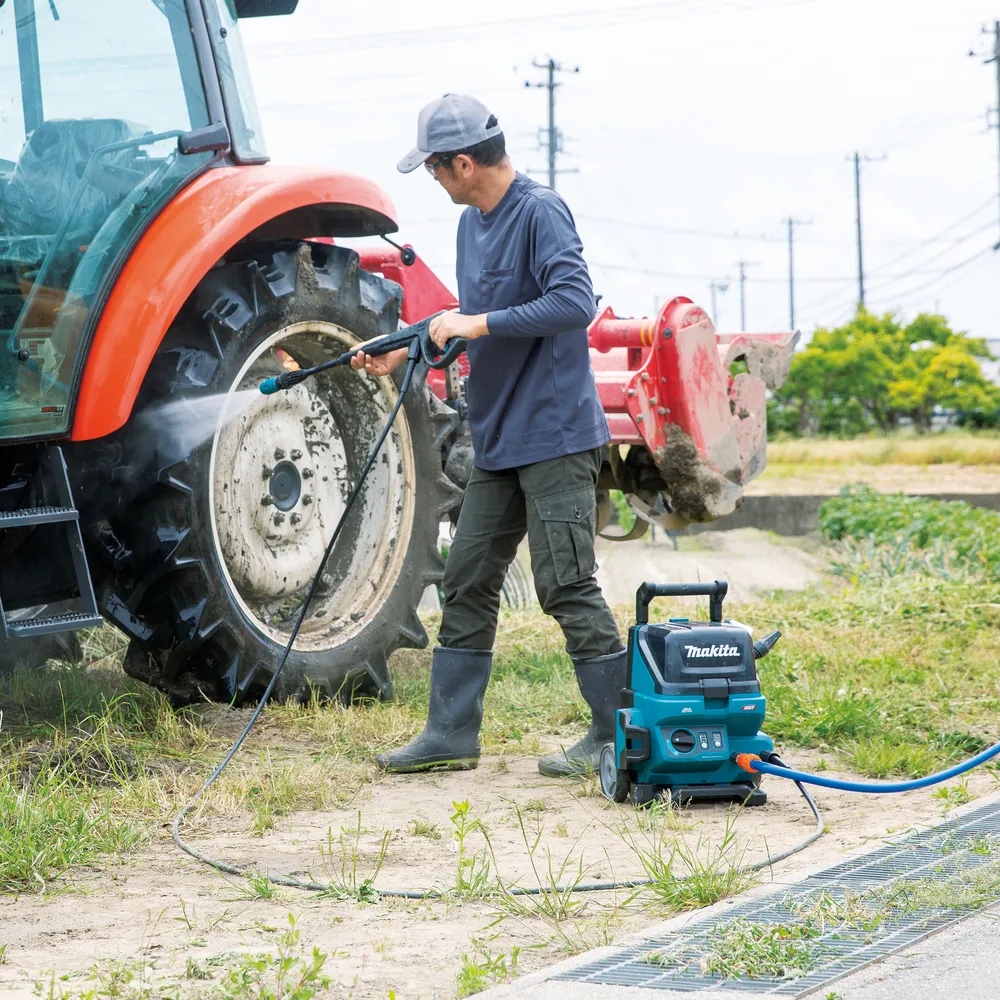 Аккумуляторный аппарат высокого давления Makita HW001GZ XGT, без аккумулятора и зарядного устройства