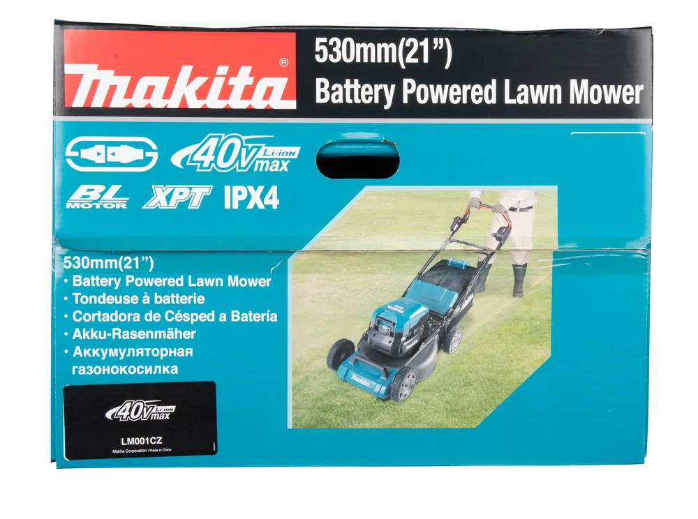 Makita cordless lawnmower LM001CZ, without battery and charger