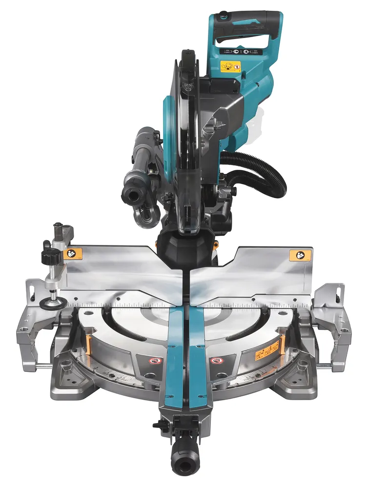 Pildil on Makita akuga tükeldus- ja nurksaag LS003GZ01.