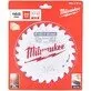 Пильный диск Milwaukee для дерева 165 x 20 x 1,6 мм 24 зуба