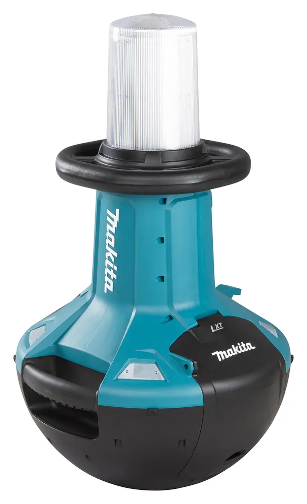 Pildil on kujutatud Makita akulamp ML010G, mis on selgeks valgustamiseks ette nähtud kaasaskantav valgusti.