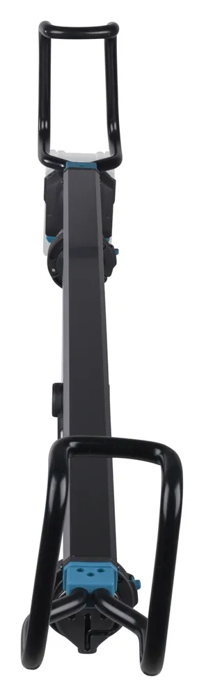 Pildil on Makita akulamp ML012G, mida saab mitmel viisil riputada ja mis on varustatud akuga.
