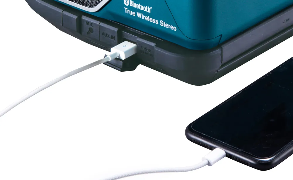 Makita Bluetooth skaļrunis MR014GZ, bez akumulatora un lādētāja