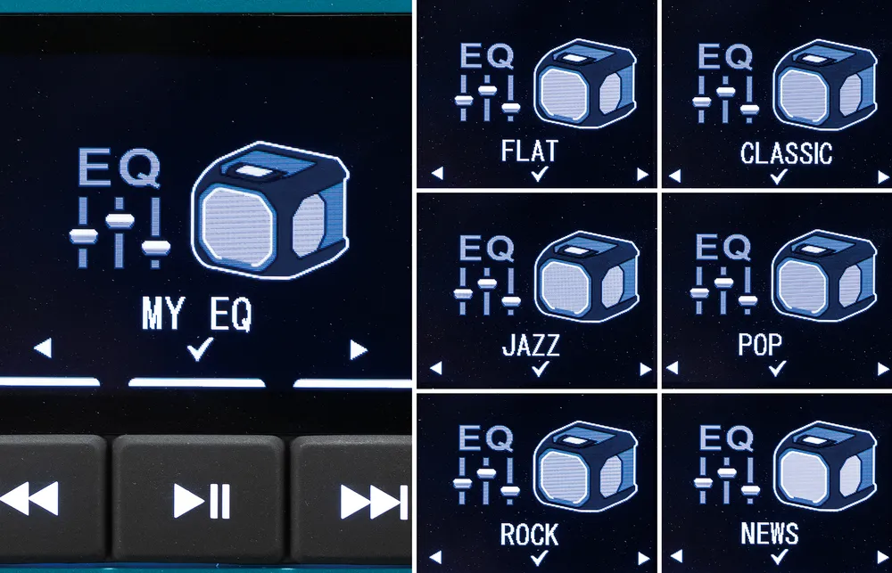 Makita Bluetooth skaļrunis MR014GZ, bez akumulatora un lādētāja