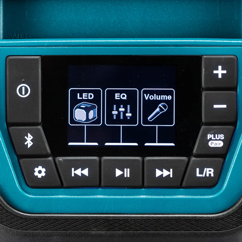 Makita Bluetooth skaļrunis MR014GZ, bez akumulatora un lādētāja