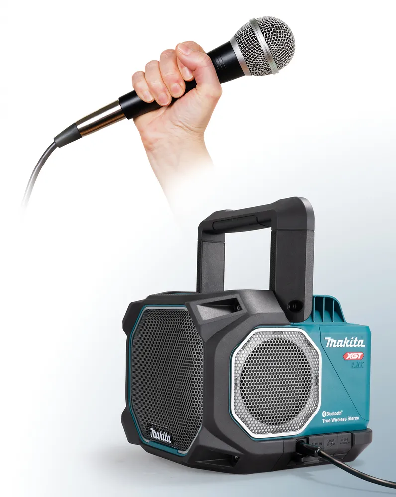 Makita Bluetooth skaļrunis MR014GZ, bez akumulatora un lādētāja