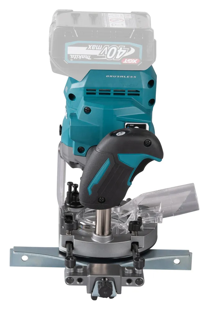 Pildil on Makita akufrees RP001GZ02 koos 40V XGT akuga.
