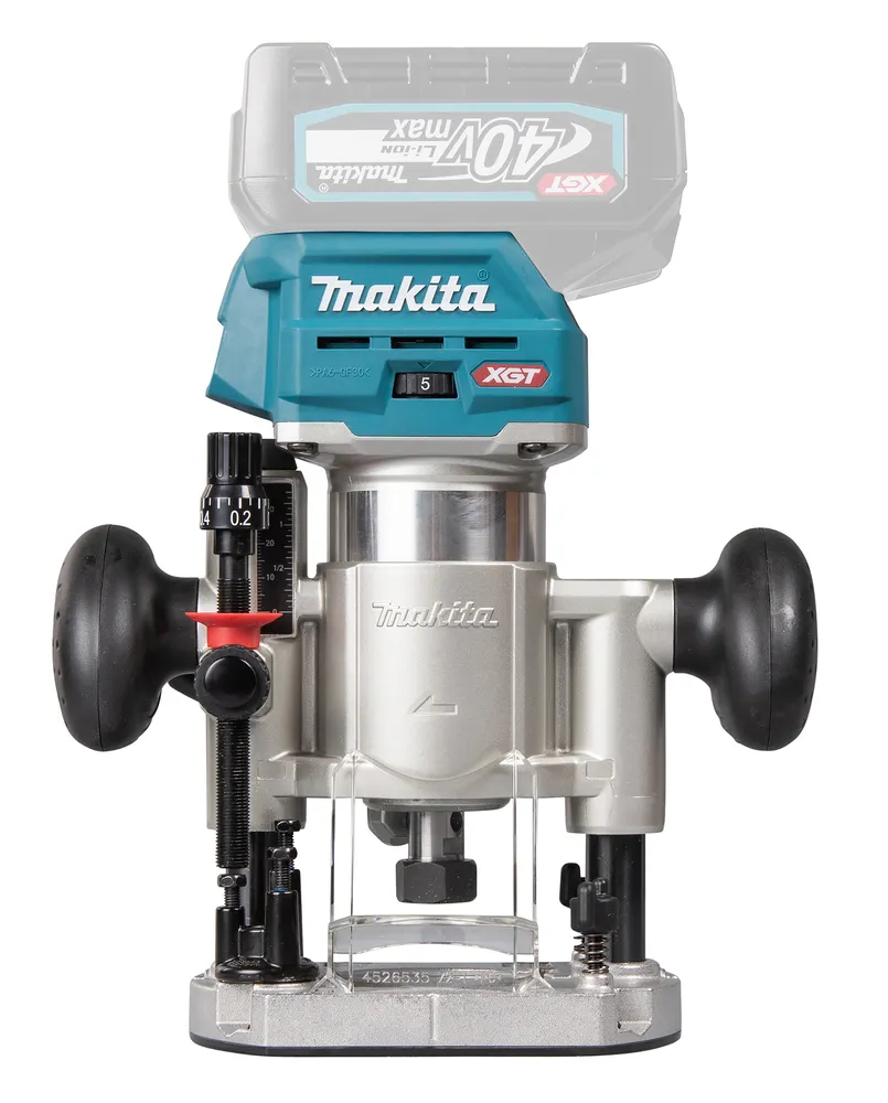 Makita cordless router/edge router RT001GZ13, without battery and charger
