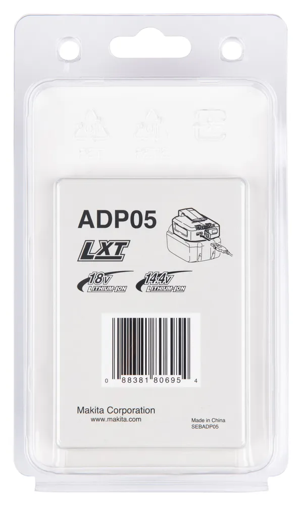 Адаптер аккумулятора Makita 18V-USB (2X)