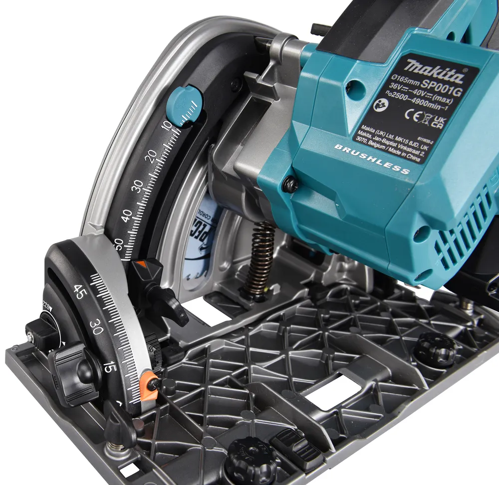 Аккумуляторная дисковая пила Makita SP001GZ03, без аккумулятора и зарядного устройства